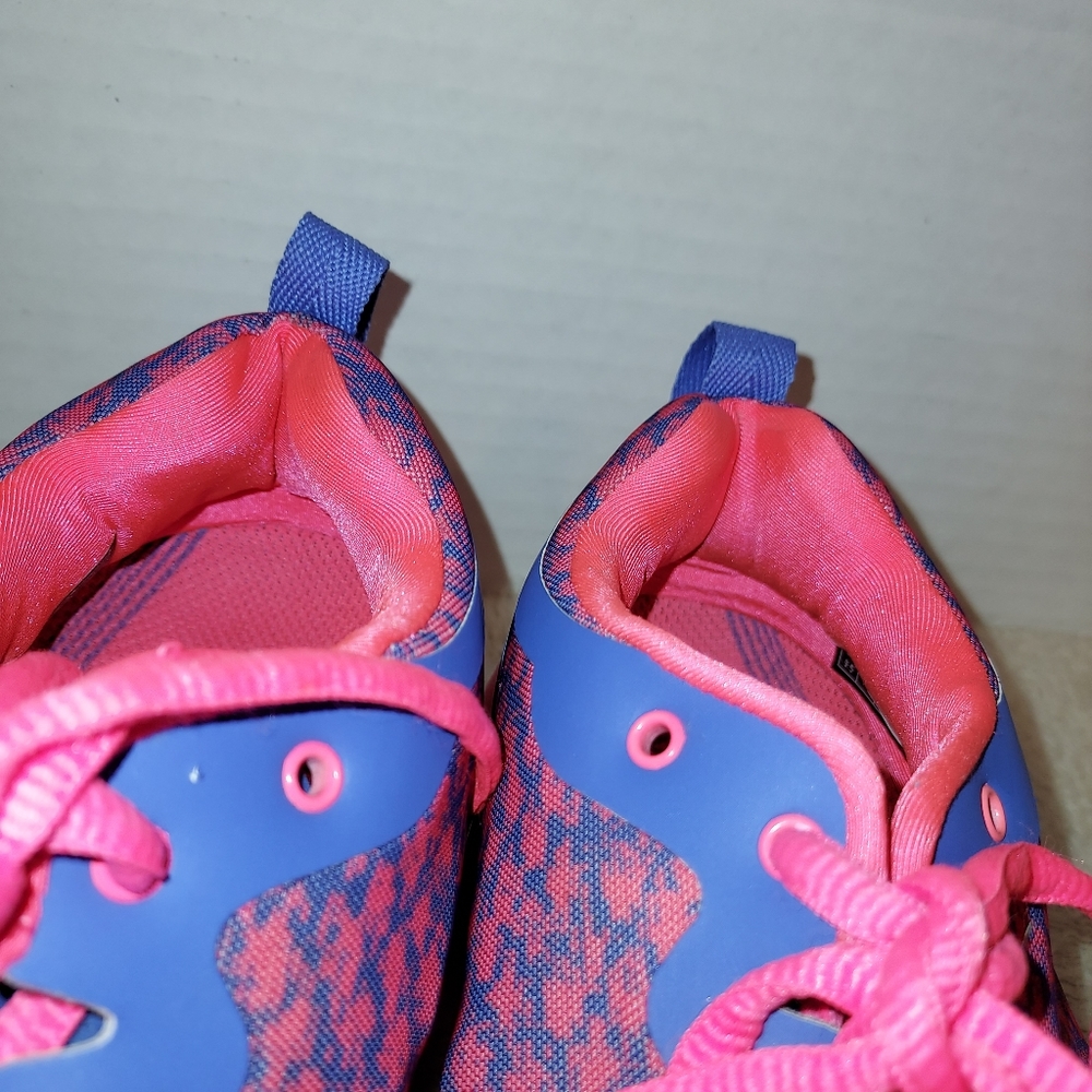 Vionic Python Vivid Pink/Blue Lace-Up Running Act… - image 5
